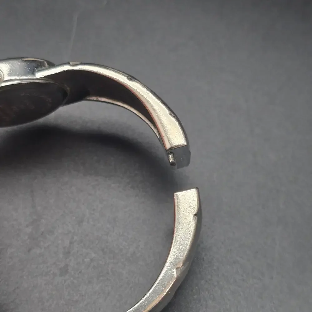Women's Braided‎ Quartz Cuff Watch Clamper Braided WORKS Working